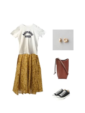 Hana.さん（レディース・155cm）の夏コーディネート