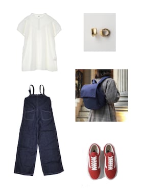 Hana.さん（レディース・155cm）の秋コーディネート