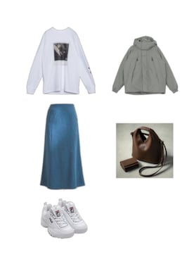 Hana.さん（レディース・155cm）の冬コーディネート