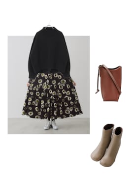 Hana.さん（レディース・155cm）の春コーディネート