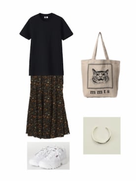 「mmts（マミタス）のアイテム」を使った、Hana.さん（レディース・155cm）の秋コーディネート