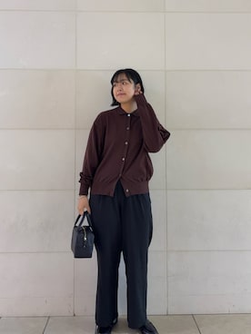 「アイテム（レインシューズ）」を使った、izm0327さん（レディース・157cm）の秋コーディネート
