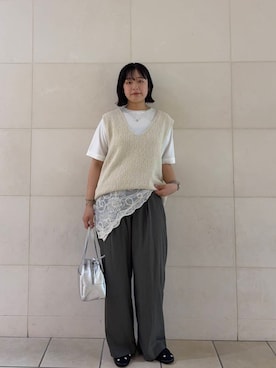 「RODE SKO（ロデスコ）のアイテム（財布/小物）」を使った、izm0327さん（レディース・157cm）の夏コーディネート