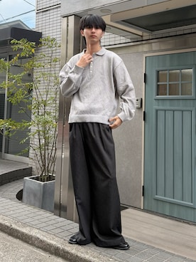 「ASTRONOMY（アストロノミー）のアイテム」を使った、たかさん（メンズ・178cm）の春コーディネート