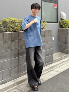 「ASTRONOMY（アストロノミー）のアイテム」を使った、たかさん（メンズ・178cm）の夏コーディネート