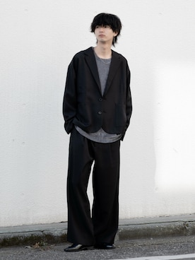 「ASTRONOMY（アストロノミー）のアイテム」を使った、たかさん（メンズ・178cm）の冬コーディネート