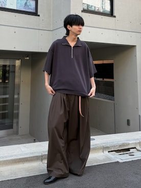 「ASTRONOMY（アストロノミー）のアイテム」を使った、たかさん（メンズ・178cm）の春コーディネート