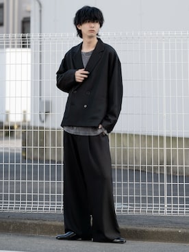 「ASTRONOMY（アストロノミー）のアイテム」を使った、たかさん（メンズ・178cm）の冬コーディネート