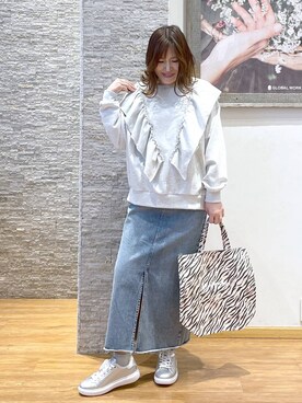 きくさん（レディース・161cm）の春コーディネート