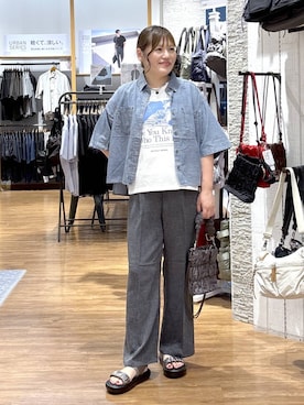 きくさん(レディース・161cm)の夏コーディネート