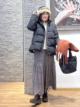 きくさん（レディース・161cm）の冬コーディネート