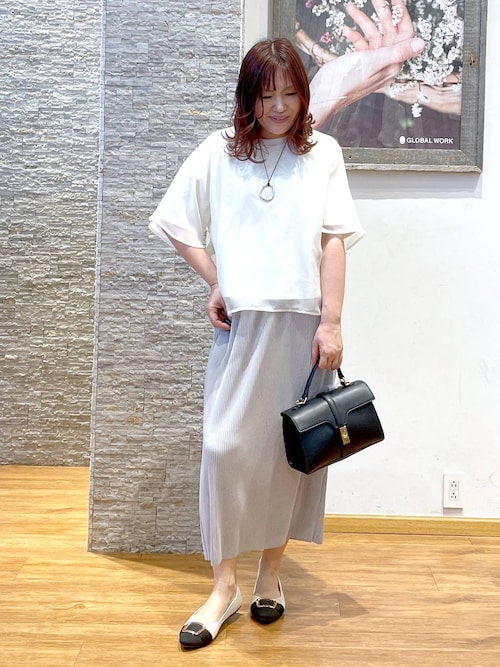 Ａページ GLOBAL WORK｜紐モチーフネックレス/286093 | Rakuten Fashion