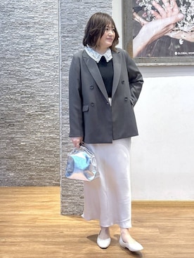 きくさん(レディース・161cm)の春コーディネート