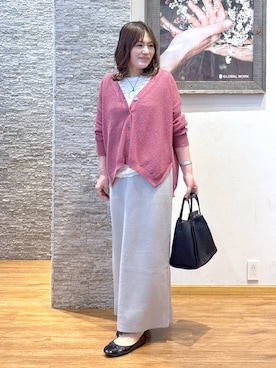 「アイテム（バレエシューズ）」を使った、きくさん（レディース・161cm）の秋コーディネート