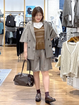 きくさん（レディース・161cm）の春コーディネート