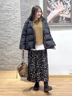 きくさん(レディース・161cm)の冬コーディネート