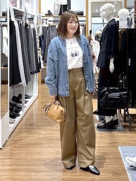 きくさん(レディース・161cm)の秋コーディネート