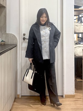 きくさん（レディース・161cm）の冬コーディネート