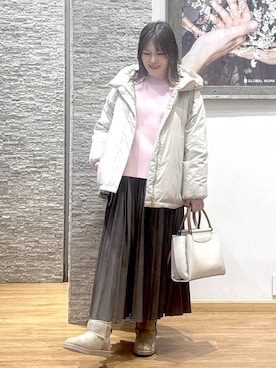 きくさん（レディース・161cm）の冬コーディネート