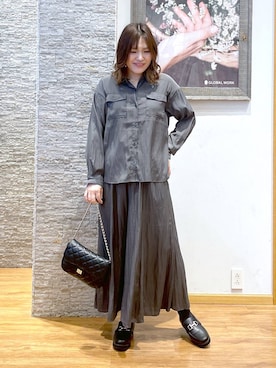 きくさん(レディース・161cm)の春コーディネート