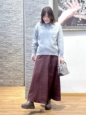 きくさん（レディース・161cm）の冬コーディネート