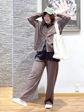 きくさん（レディース・161cm）の冬コーディネート