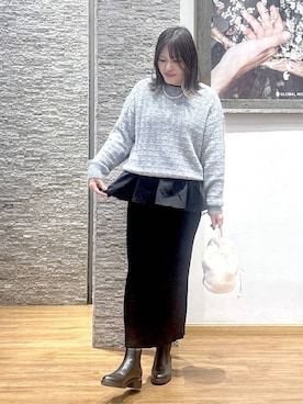 きくさん（レディース・161cm）の冬コーディネート