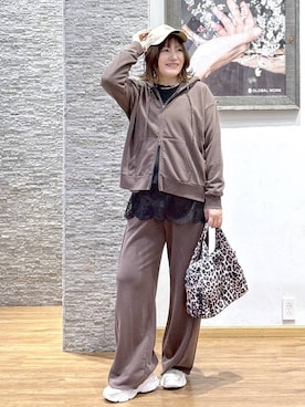 きくさん（レディース・161cm）の春コーディネート