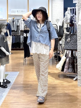 きくさん(レディース・161cm)の夏コーディネート