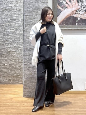 きくさん（レディース・161cm）の冬コーディネート