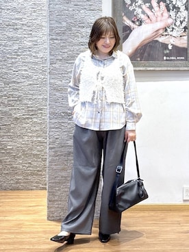 きくさん(レディース・161cm)の冬コーディネート