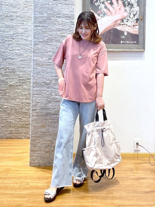 セール】GOODデニムフレアパンツ/209743（デニムパンツ）｜GLOBAL WORK