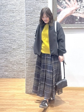 きくさん(レディース・161cm)の秋コーディネート