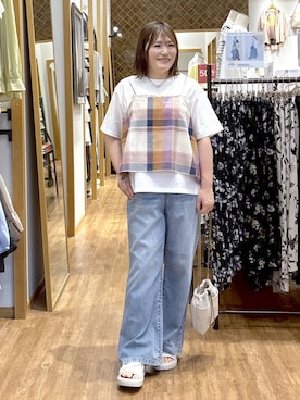 きくさん（レディース・161cm）の夏コーディネート