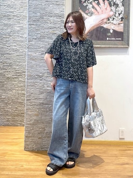 きくさん(レディース・161cm)の夏コーディネート