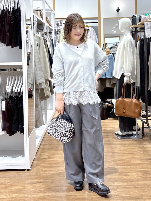 セール】透けにくいメッシュニットカーディガン/642966（カーディガン