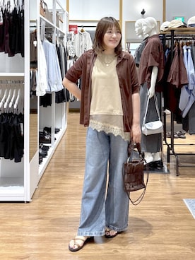 きくさん(レディース・161cm)の夏コーディネート