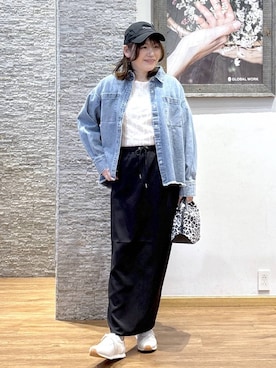 きくさん(レディース・161cm)の冬コーディネート