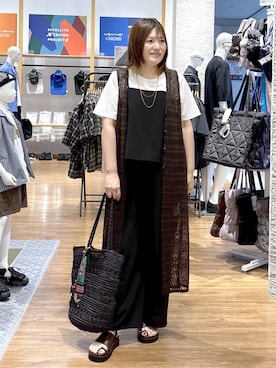 きくさん(レディース・161cm)の夏コーディネート