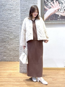 「GLOBAL WORK（グローバルワーク）のアイテム」を使った、きくさん（レディース・161cm）の秋コーディネート