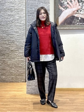 きくさん(レディース・161cm)の冬コーディネート