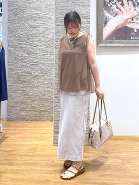 きくさん（レディース・161cm）の夏コーディネート