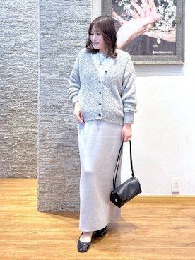 「アイテム（バレエシューズ）」を使った、きくさん（レディース・161cm）の秋コーディネート