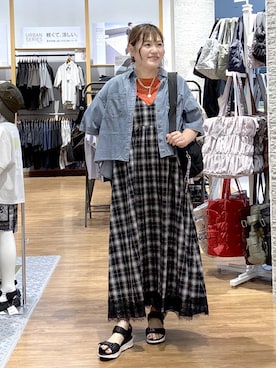 きくさん(レディース・161cm)の夏コーディネート