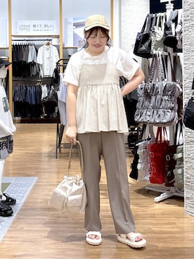 きくさん(レディース・161cm)の秋コーディネート