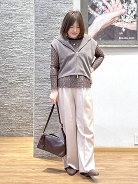 きくさん(レディース・161cm)の春コーディネート