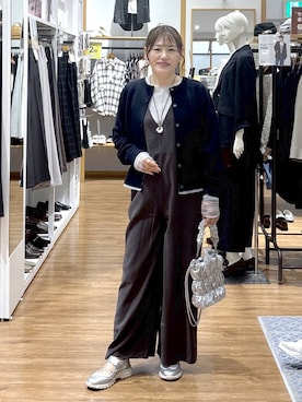 「GLOBAL WORK（グローバルワーク）のアイテム（トップス）」を使った、きくさん（レディース・161cm）の秋コーディネート