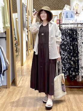 きくさん(レディース・161cm)の夏コーディネート