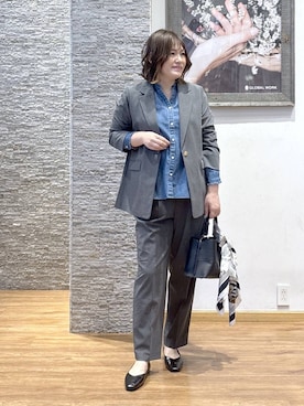 きくさん（レディース・161cm）の冬コーディネート