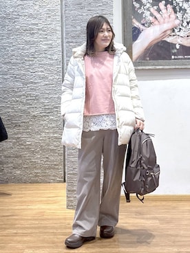 きくさん（レディース・161cm）の冬コーディネート